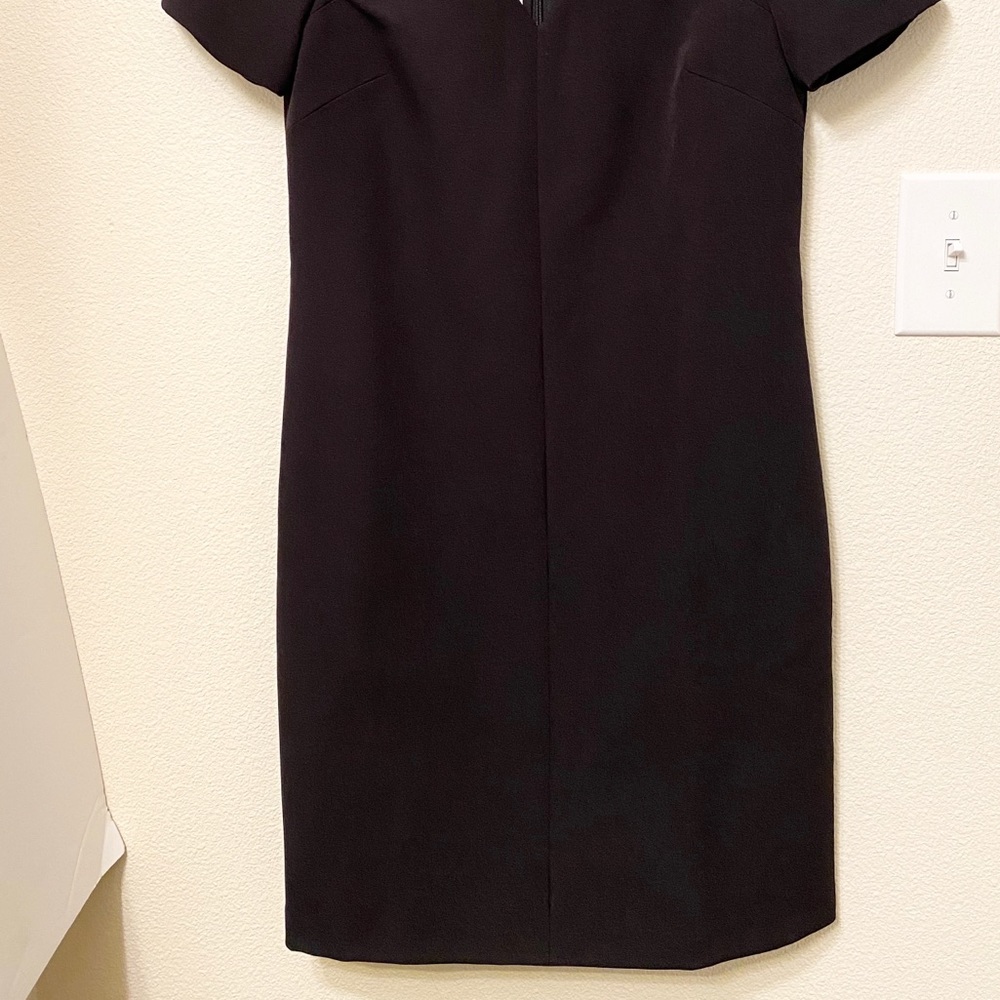 Anne Klein Bow-Trim Keyhole Shift Dress - Picture 6 of 9